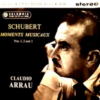 Columbia : Arrau - Schubert Moment Musicaux